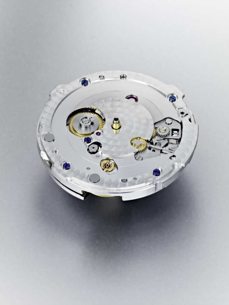 The new movement also comes with a gear train that has been engineered for better efficiency.