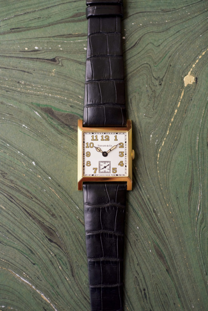 Tiffany Co. Square watch