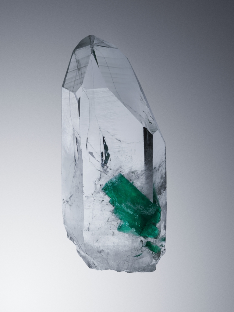 7.3 t x 3.1 w - Wilensky - Emerald in Quartz Muzo Mine Muzo Boyaca Colombia EVAN